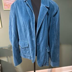 Bass Blue corduroy Blazer size XL 🦄